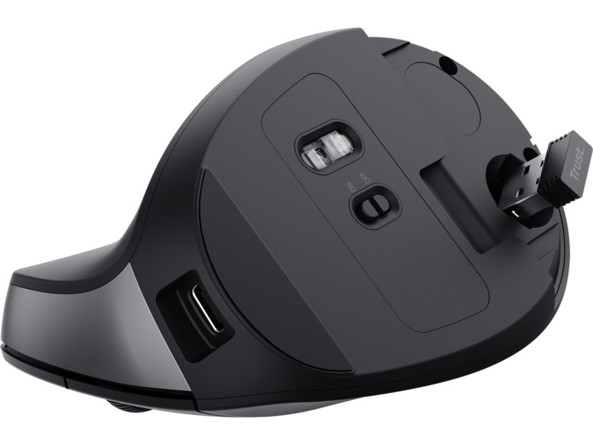 Trust TM-270 Ergonomisk Trådløs Mus Ergonomi