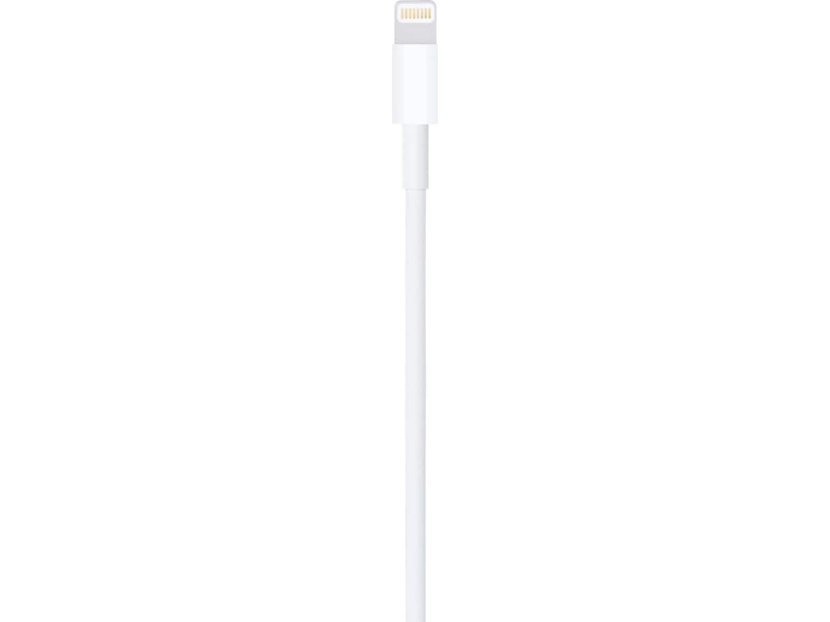 Apple USB-A til lightning kabel 1m (hvit) USB-kabler