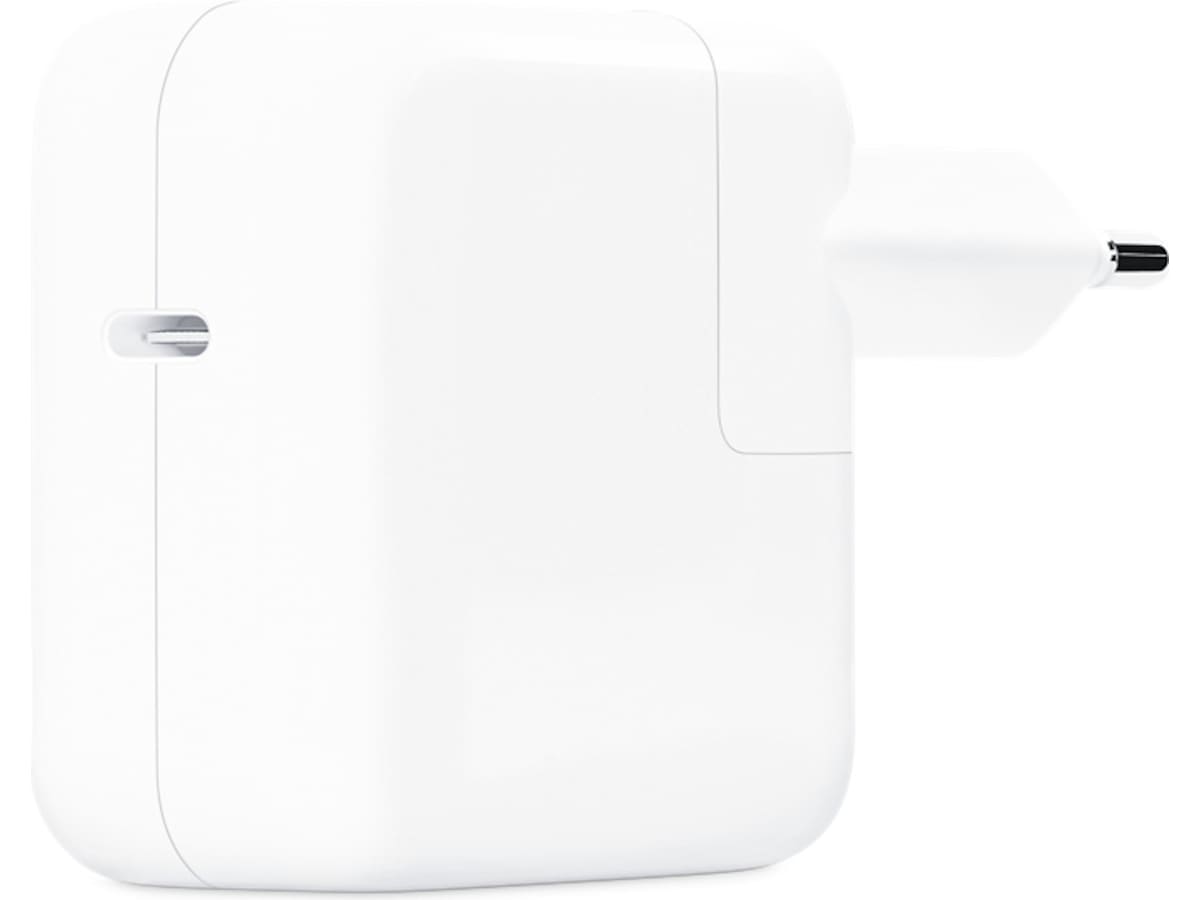 Apple USB-C lader 30W Batteri og lader