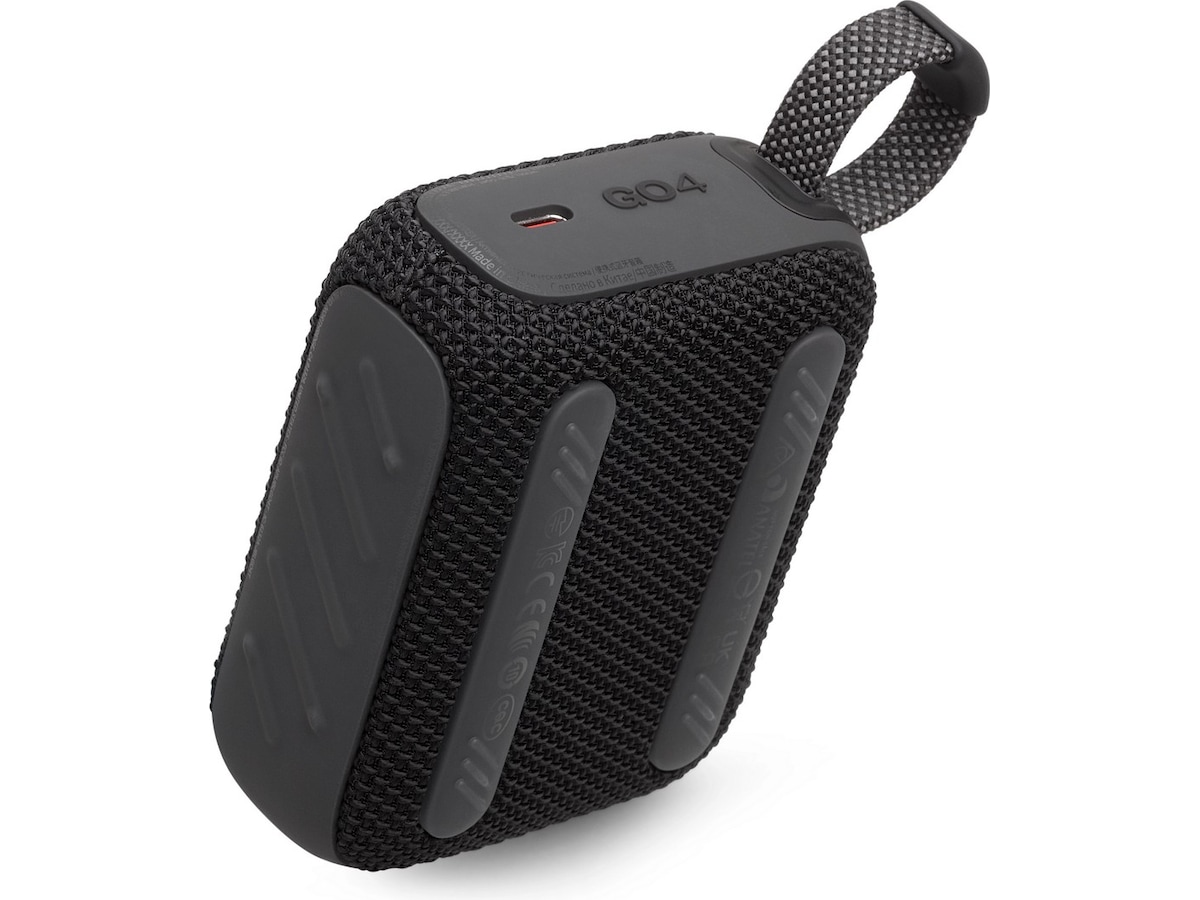 JBL GO 4 Trådløs bluetooth høyttaler (sort) Trådløs / Bluetooth-høyttaler