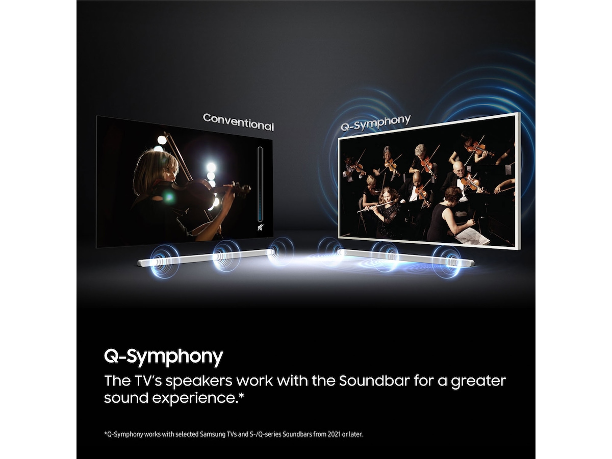 Samsung HW-S811D soundbar med subwoofer (hvit) Lydplanker