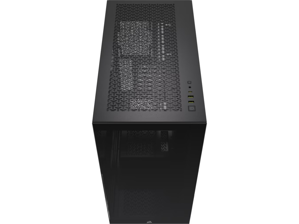 Corsair 3500X Tempered Glass Mid-Tower (sort) Midi tower