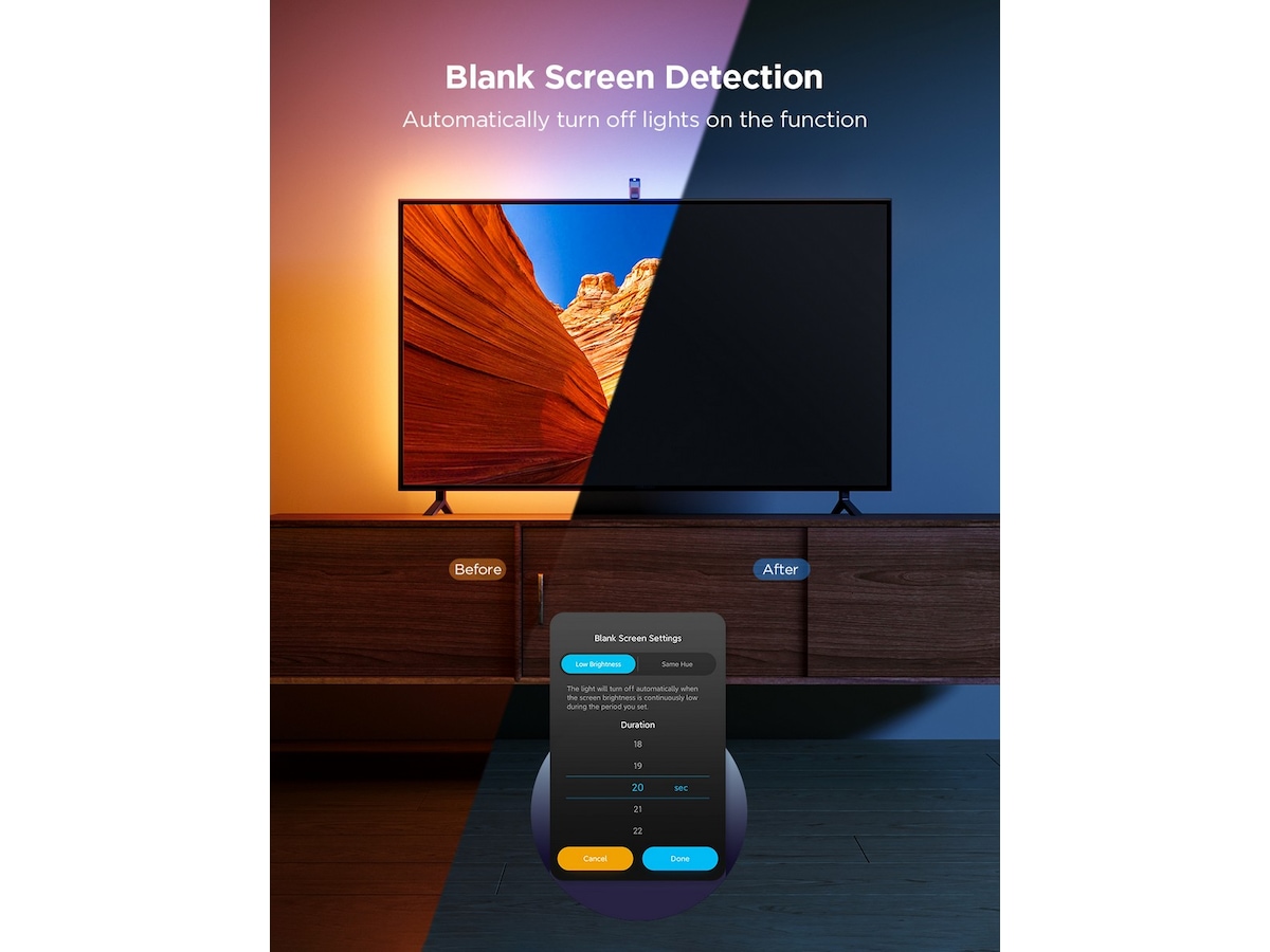 Govee Envisual TV Backlight (75" - 85") Led strips & underholdning