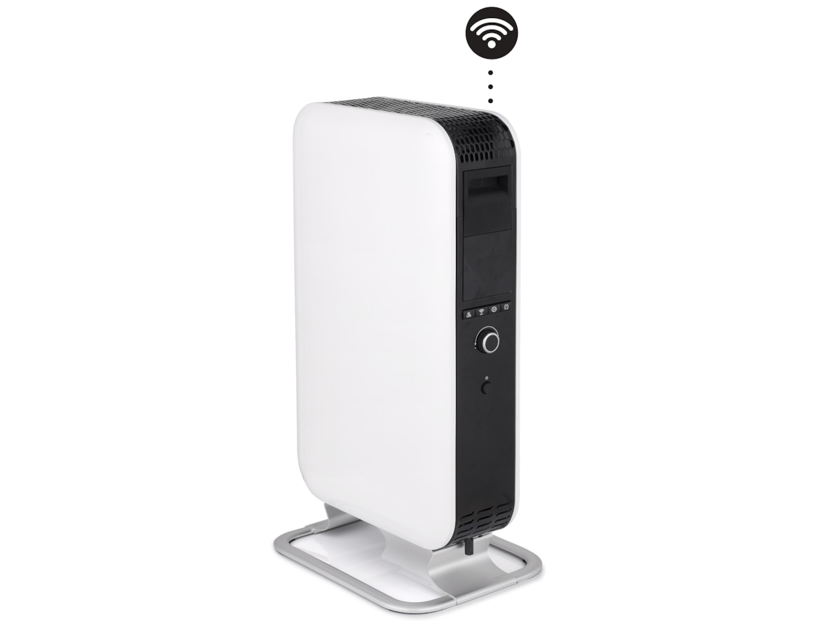 Mill Gentle Air WiFi oljeovn 1500W (hvit) Frittstående varmeovner