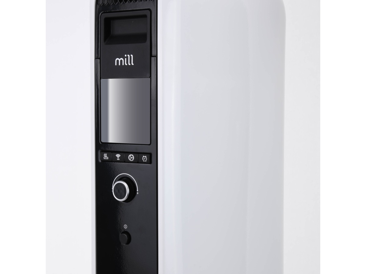 Mill Gentle Air WiFi oljeovn 1500W (hvit) Frittstående varmeovner