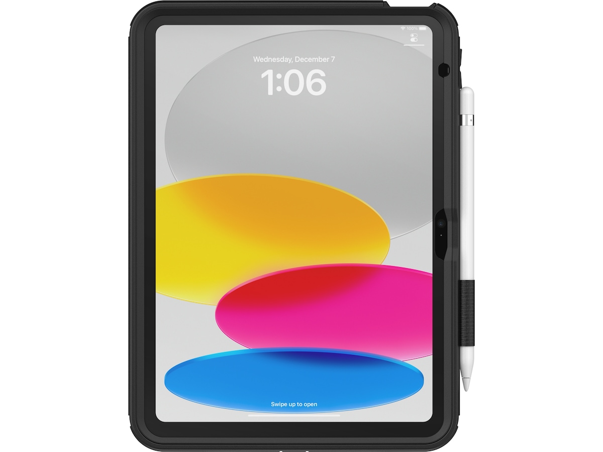 OtterBox iPad 10,9" / 11" Defender deksel med stropp - ProPack (sort) Deksel til nettbrett