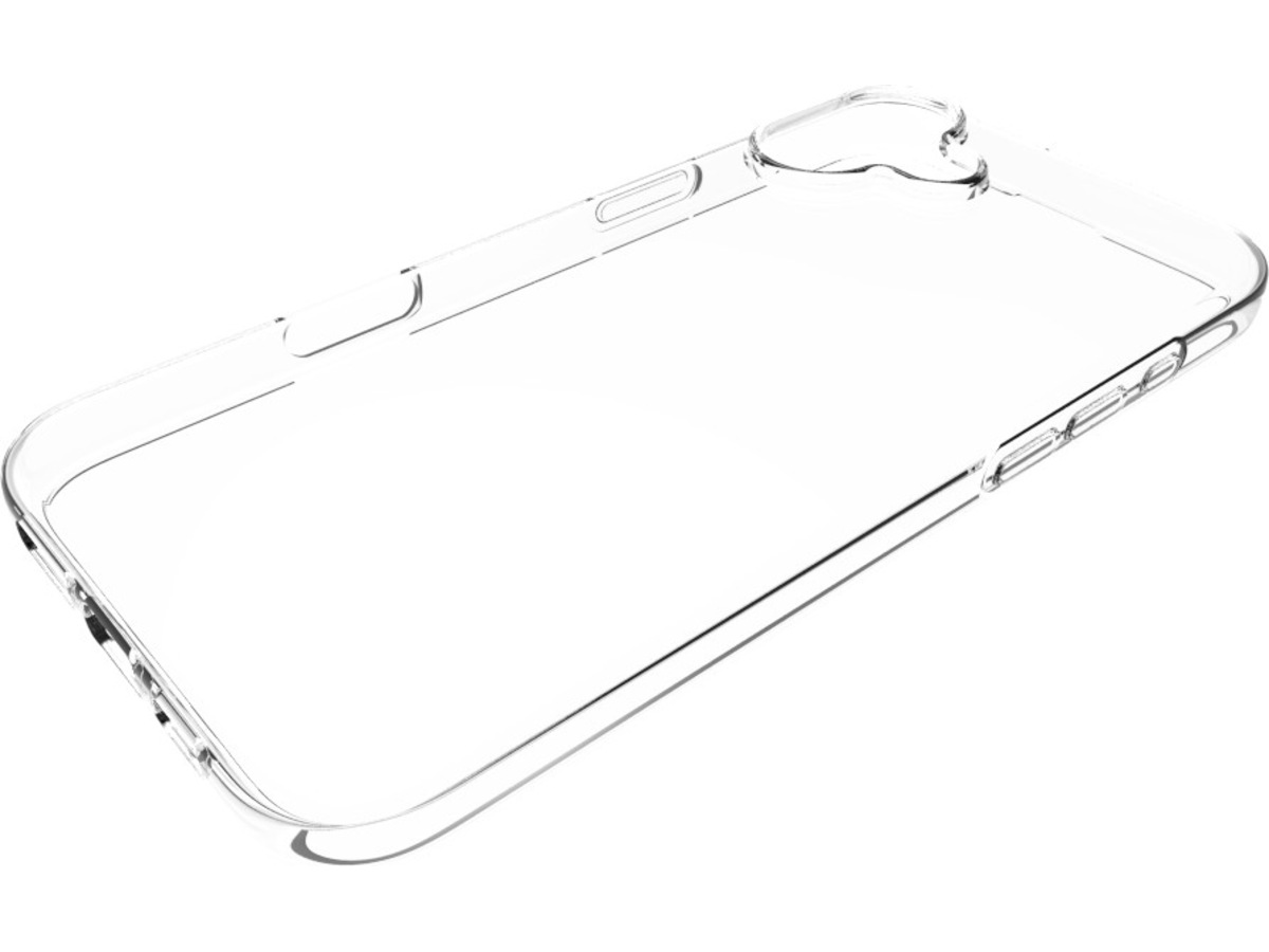 iiglo iPhone 16 Plus Silikondeksel (gjennomsiktig) Deksel til mobiltelefon