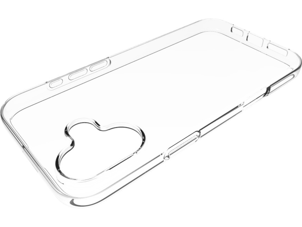 iiglo iPhone 16 Plus Silikondeksel (gjennomsiktig) Deksel til mobiltelefon