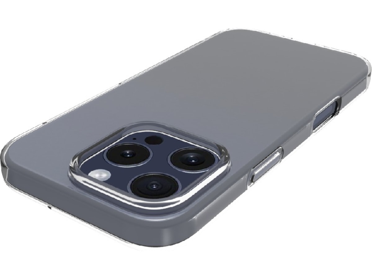 iiglo iPhone 16 Pro Silikondeksel (gjennomsiktig) Deksel til mobiltelefon