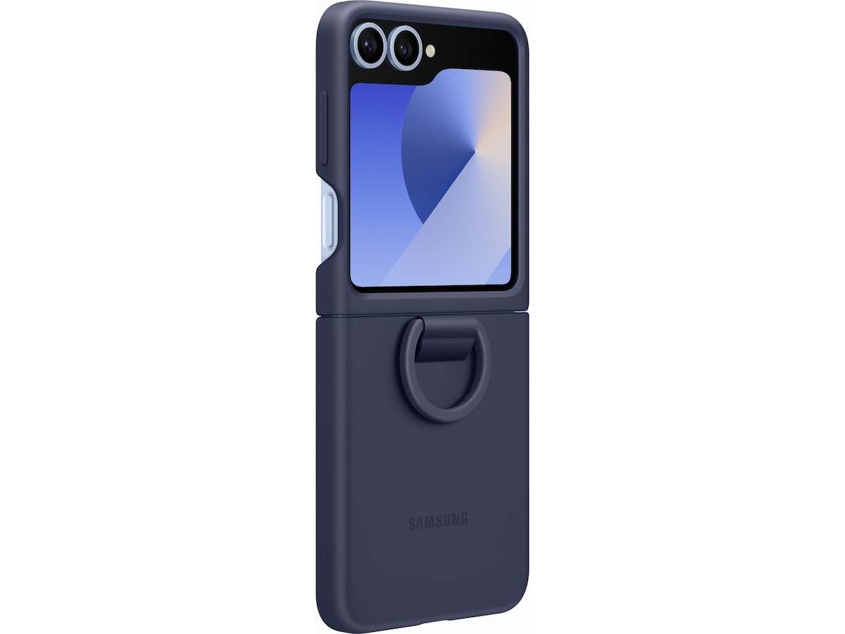 Samsung Galaxy Z Flip6 Silikondeksel (navy) Deksel til mobiltelefon
