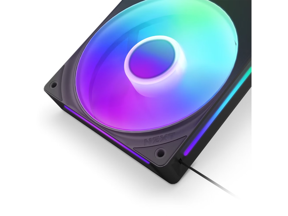 NZXT F240 RGB Core Kjøler (sort) Vifter