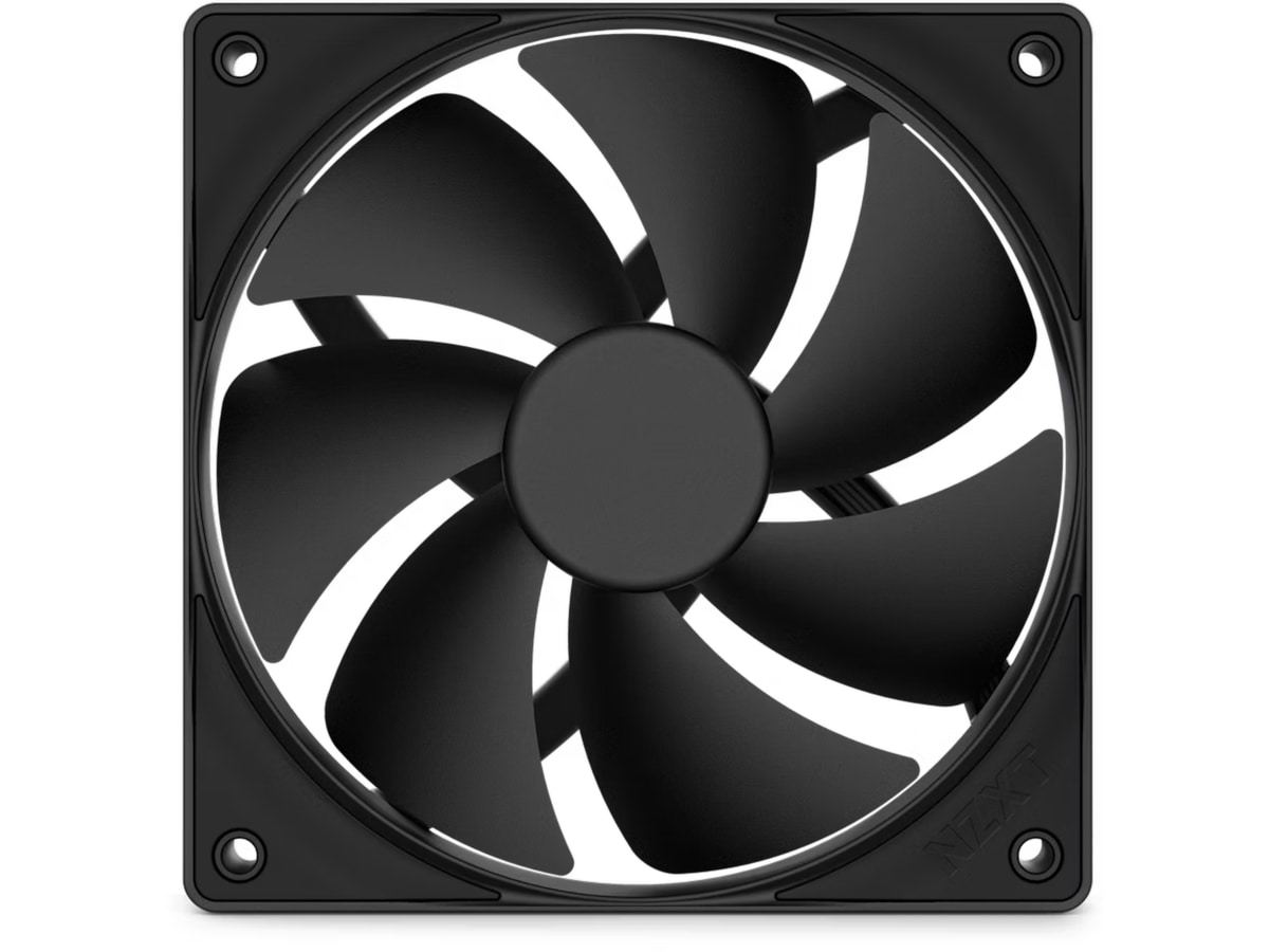NZXT F120P Static Pressure Vifte (sort) Vifter
