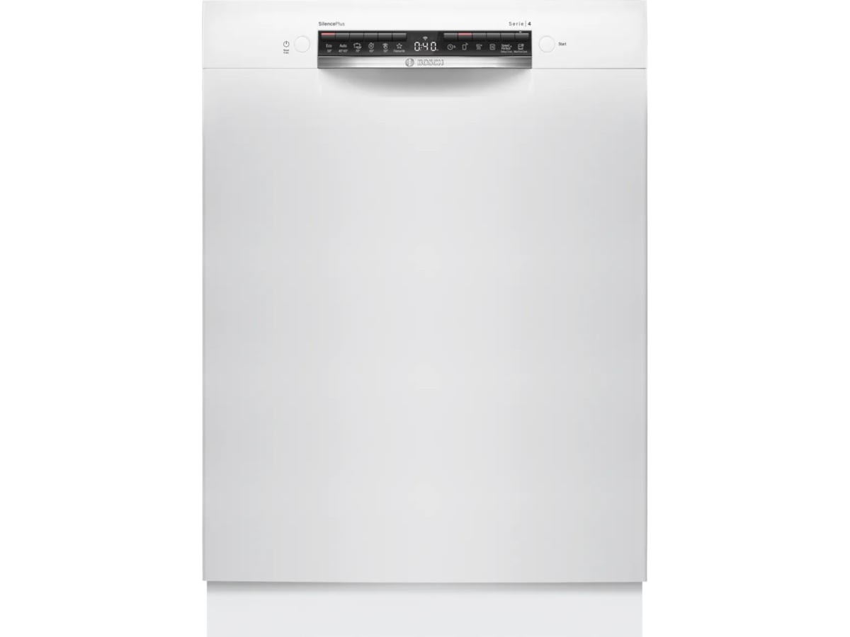 Bosch Serie 4 SMU4HMW01S Oppvaskmaskin (hvit) Underbygd oppvaskmaskin