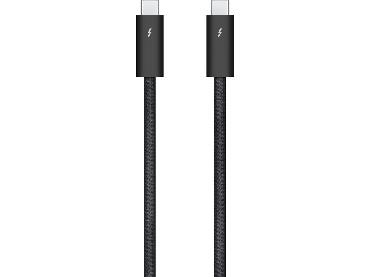 Apple Thunderbolt 4 Pro kabel 3m (sort) Adapter og kabel