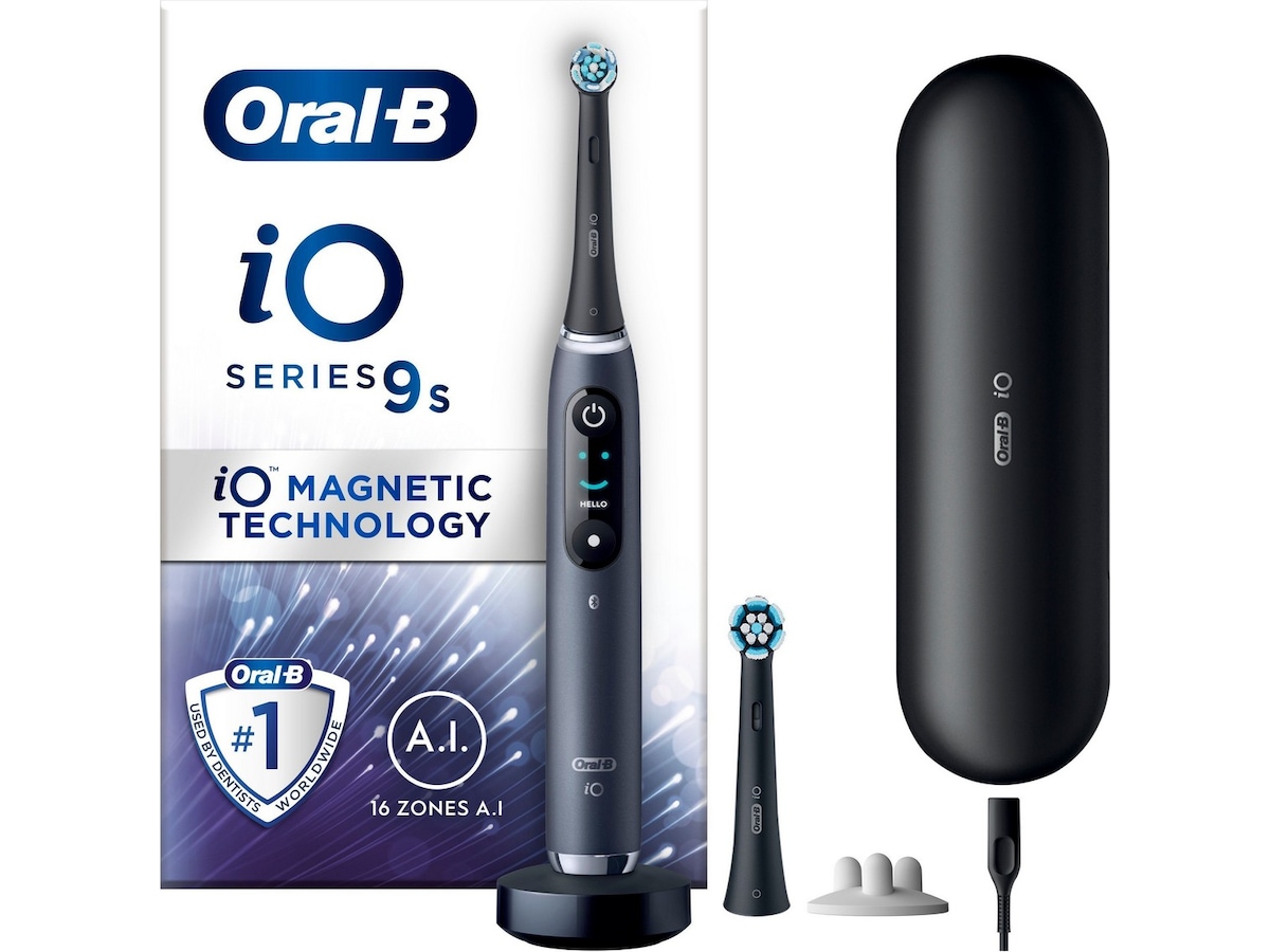 Oral-B iO 9 Elektrisk Tannbørste (sort) Elektriske tannbørster
