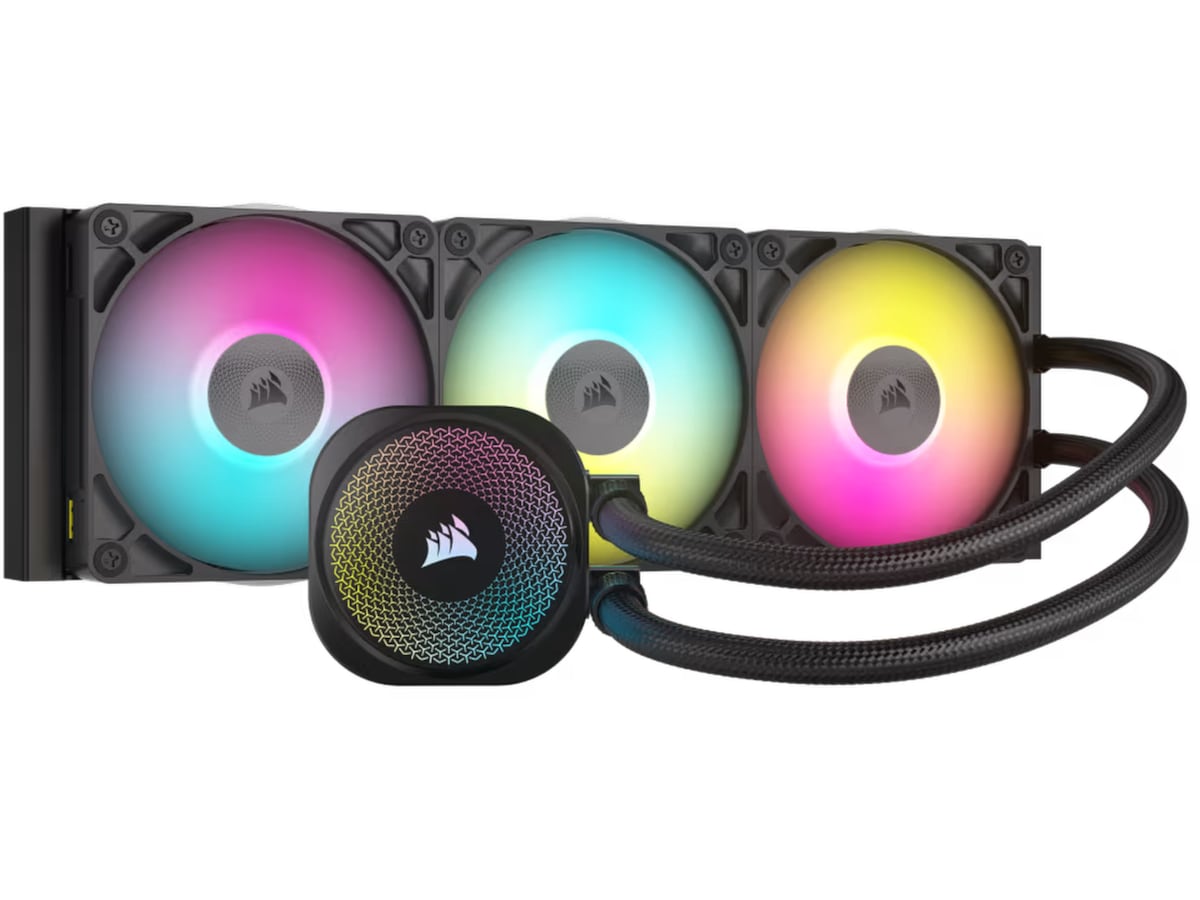 Corsair iCUE LINK Titan 360 RX RGB AIO Kjøler (sort) CPU - Vannkjøling