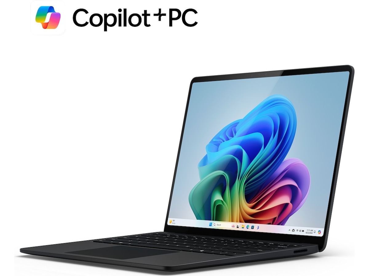 Microsoft Surface Laptop Copilot+ PC C12 13.8" touch (sort) PC - Bærbar / laptop