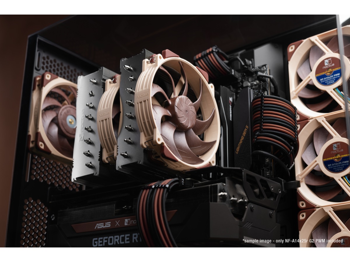 Noctua NF-A14x25r G2 PWM Vifte Vifter