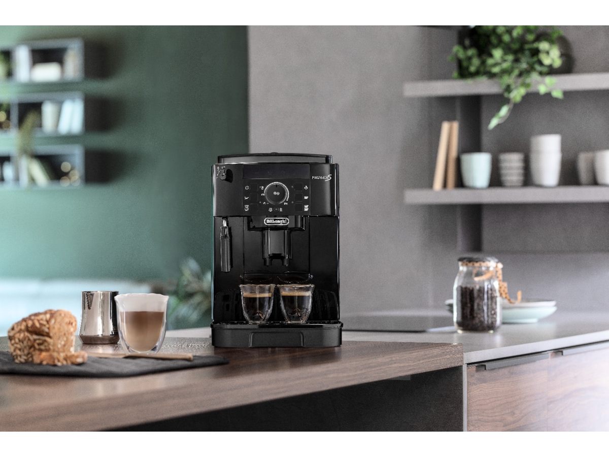 Delonghi Magnifica S ECAM12.121.B Automatisk kaffemaskin Espressomaskiner