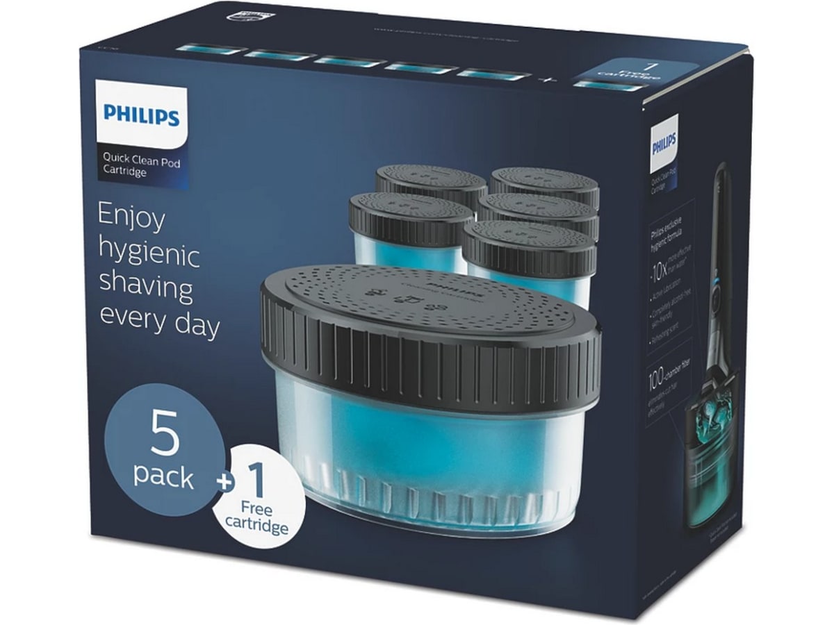 Philips CC16/50 Quick Clean Pod-kassett 5+1 pack Tilbehør til barbermaskiner