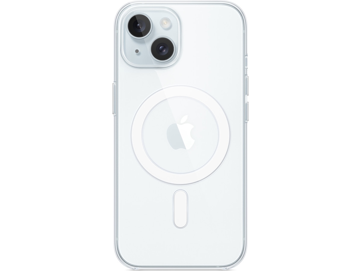 Apple iPhone 15 Clear Case (gjennomsiktig) Deksel til mobiltelefon