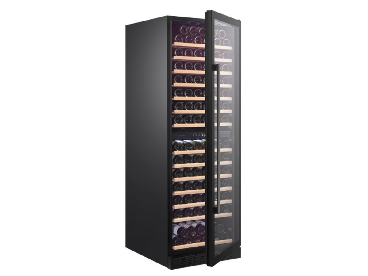 Temptech Classique CL180DB vinskap (163 flasker) Frittstående vinskap