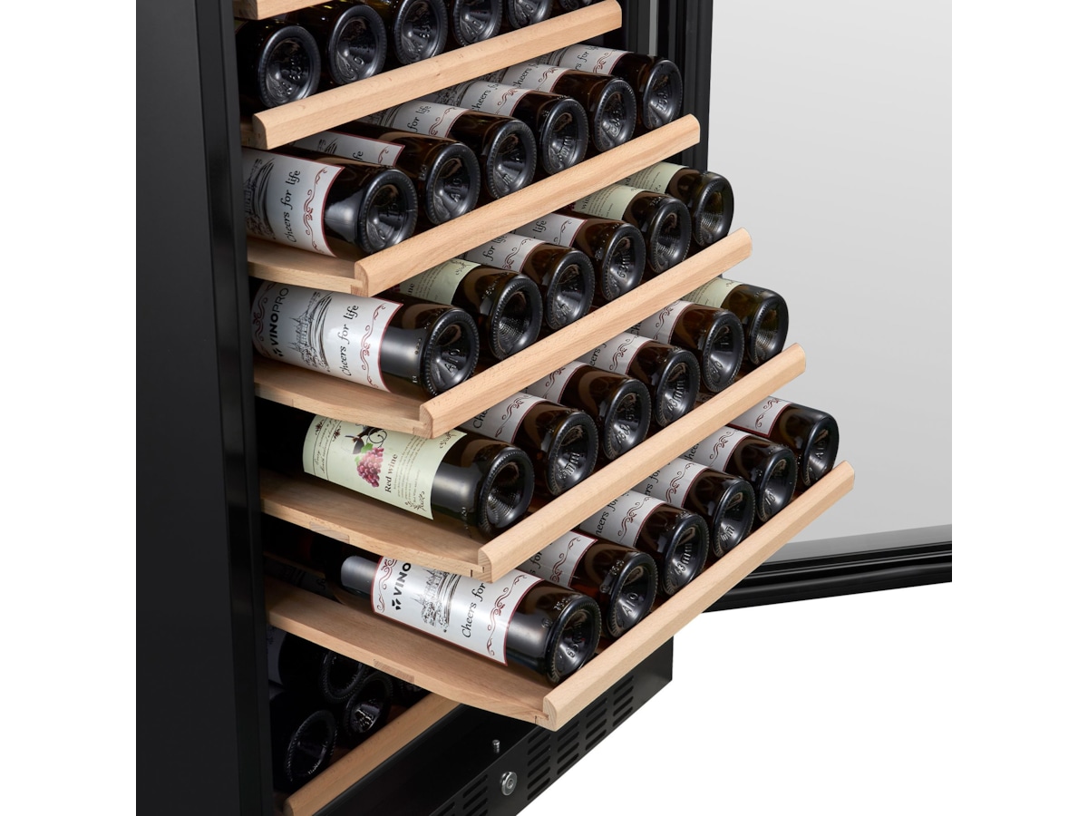 Temptech Classique CL180DB vinskap (163 flasker) Frittstående vinskap