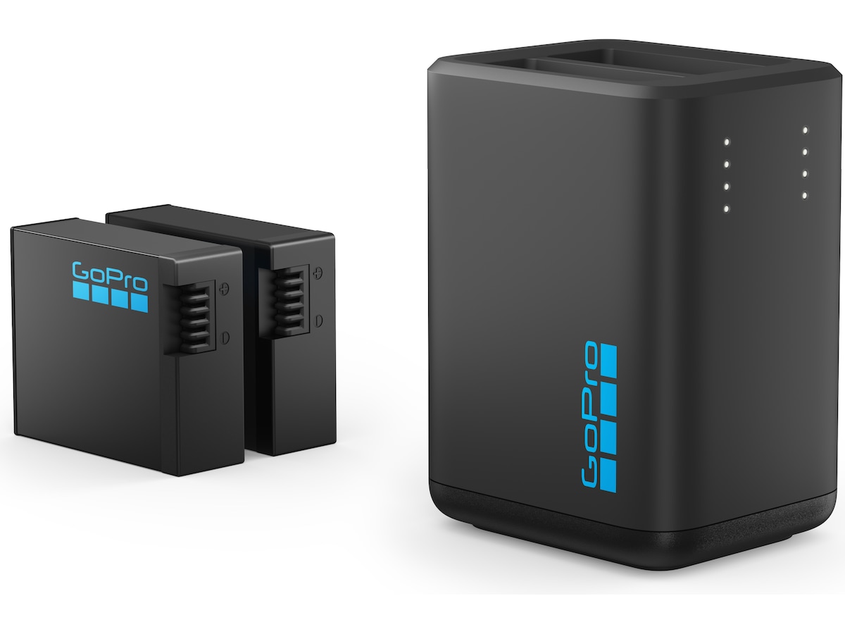 GoPro Dual Battery Charger (HERO13 Black) Tilbehørssett til kamera