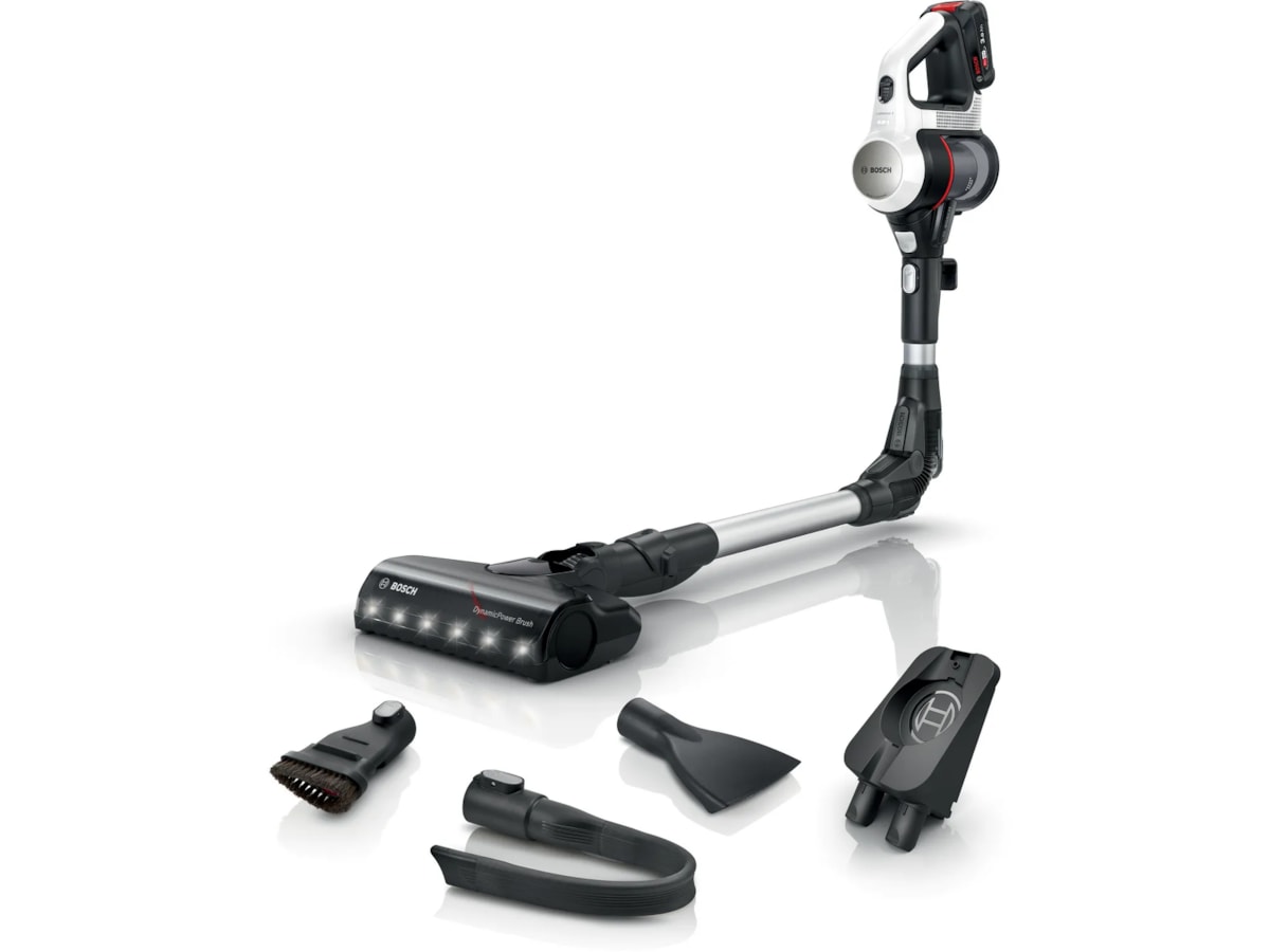 Bosch Unlimited 7 Oppladbar støvsuger (hvit)