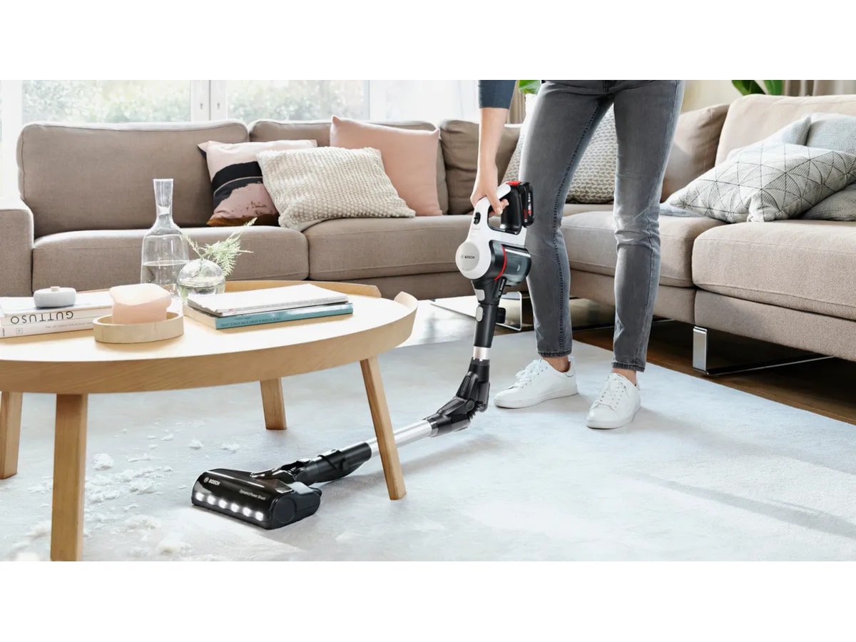 Bosch Unlimited 7 Oppladbar støvsuger (hvit) Trådløse støvsugere