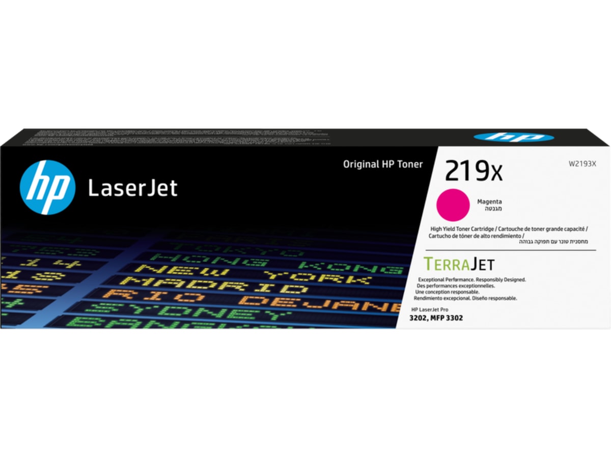 HP Toner 219X Magenta Lasertoner