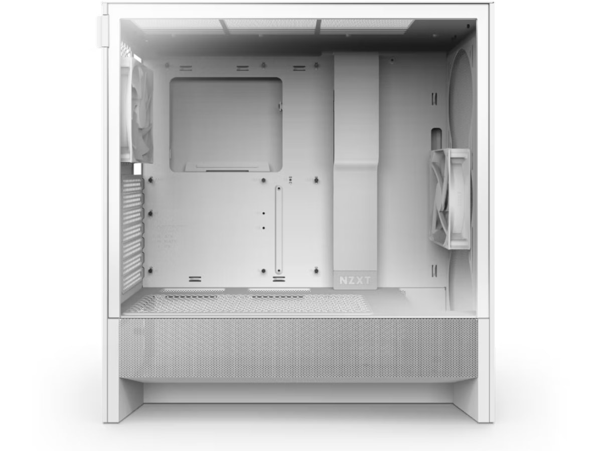 NZXT H5 Flow Mid Tower (hvit) Midi tower