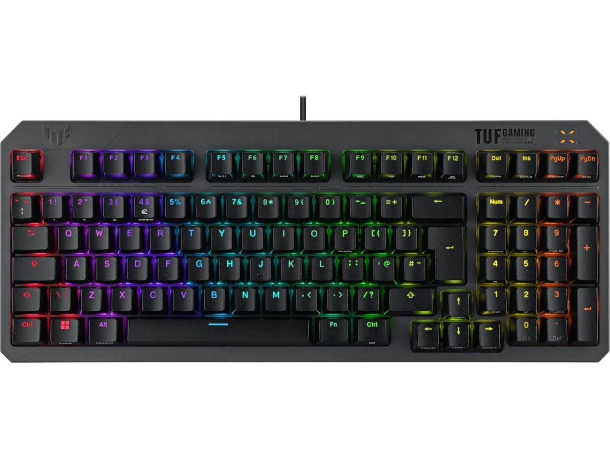 ASUS TUF Gaming K3 Gen II gamingtastatur (sort) Gamingtastatur