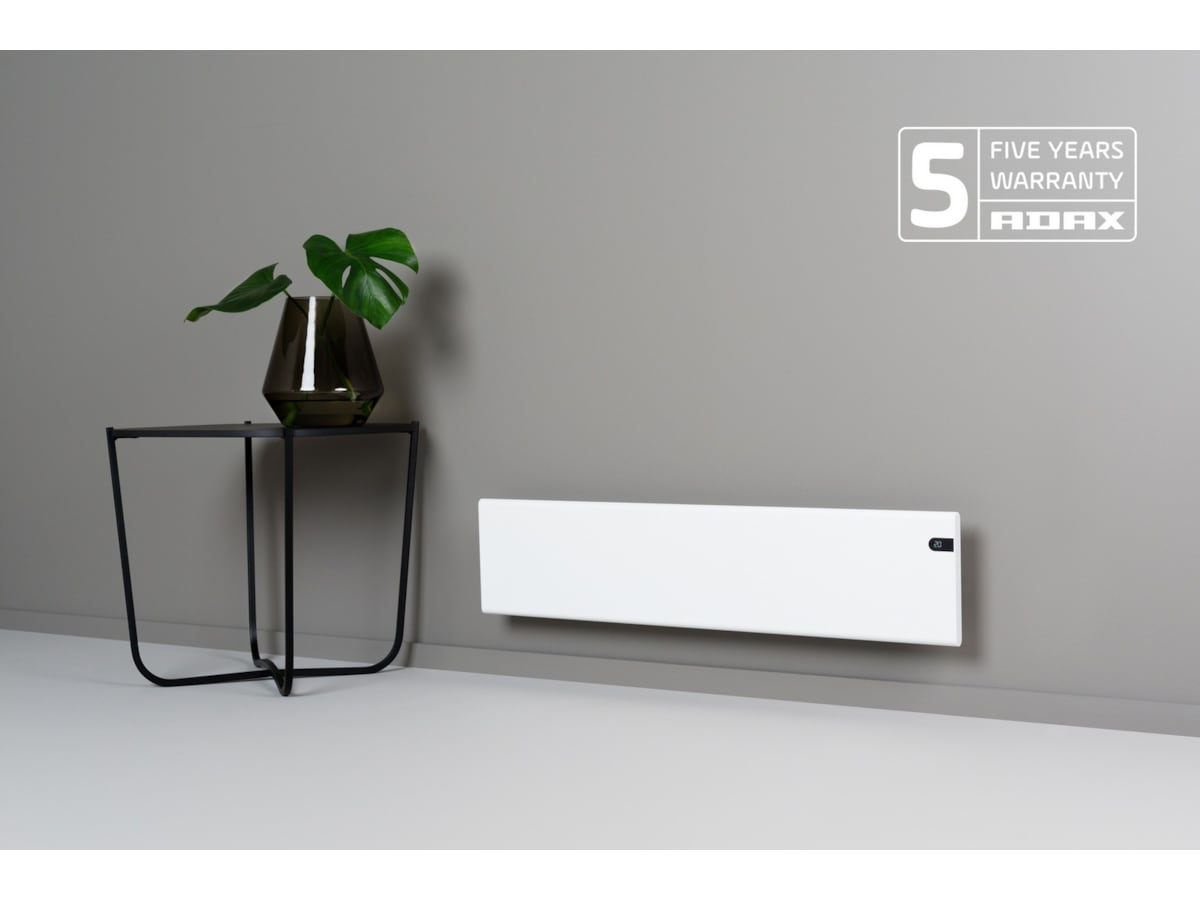 Adax Neo Basic Panelovn Low 1200W (hvit) Panelovner