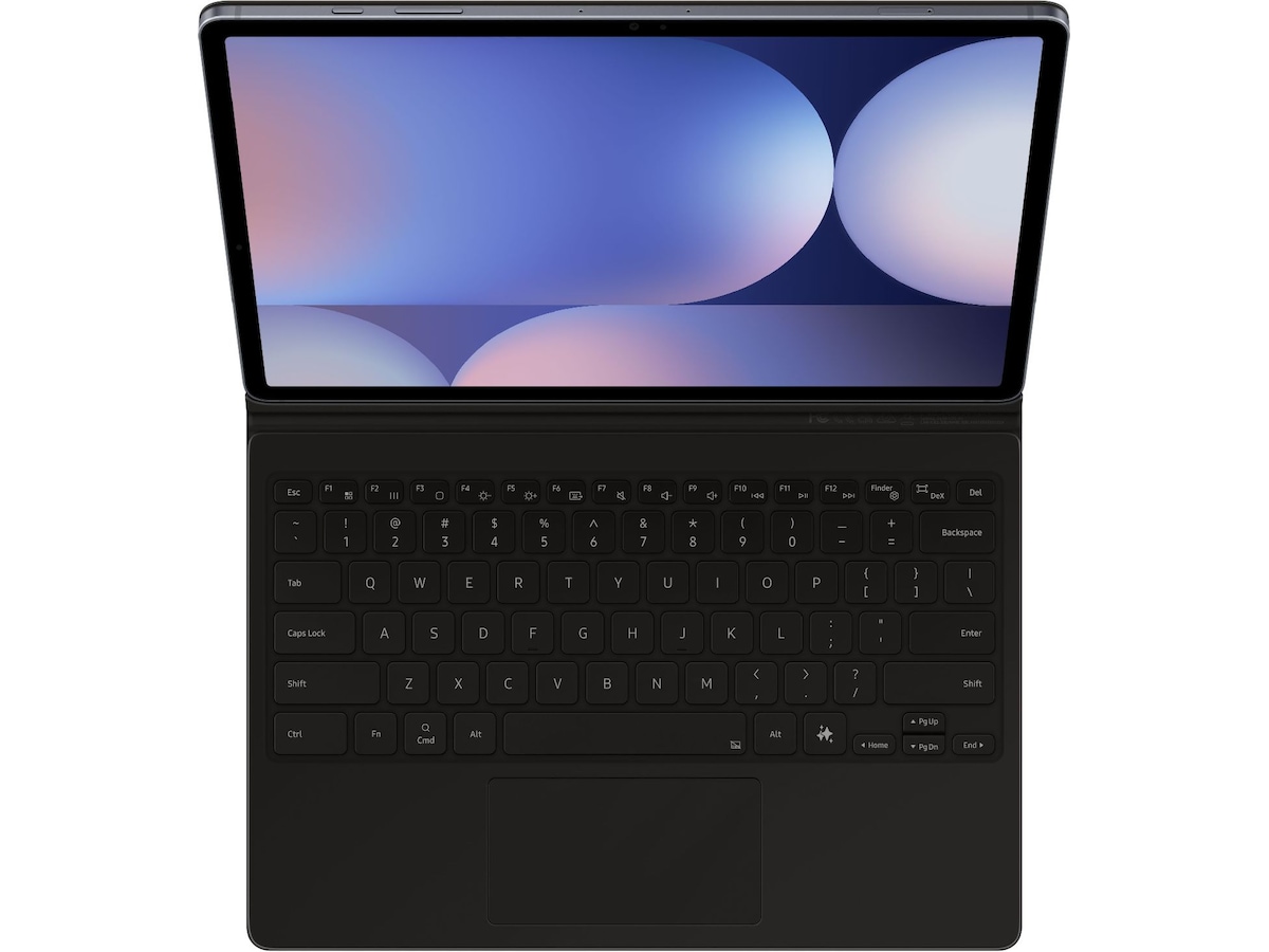 Samsung Galaxy Tab S10+ / S9+ / S9 FE+ tastaturdeksel (sort) Deksel til nettbrett