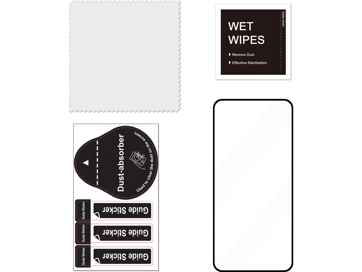 iiglo Galaxy A56 / A36 / S24 FE / S25 FE Glass skjermbeskytter Skjermbeskyttelse