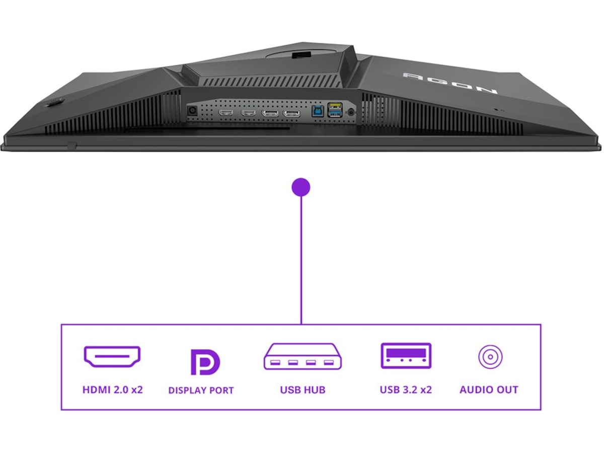 AOC 27" gamingskjerm Agon Pro AG276QZD2 Skjermer