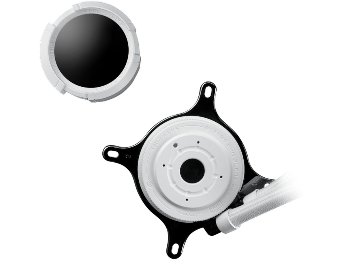 Asus ROG Strix LC III 360 ARGB LCD Kjøler (hvit) CPU - Vannkjøling