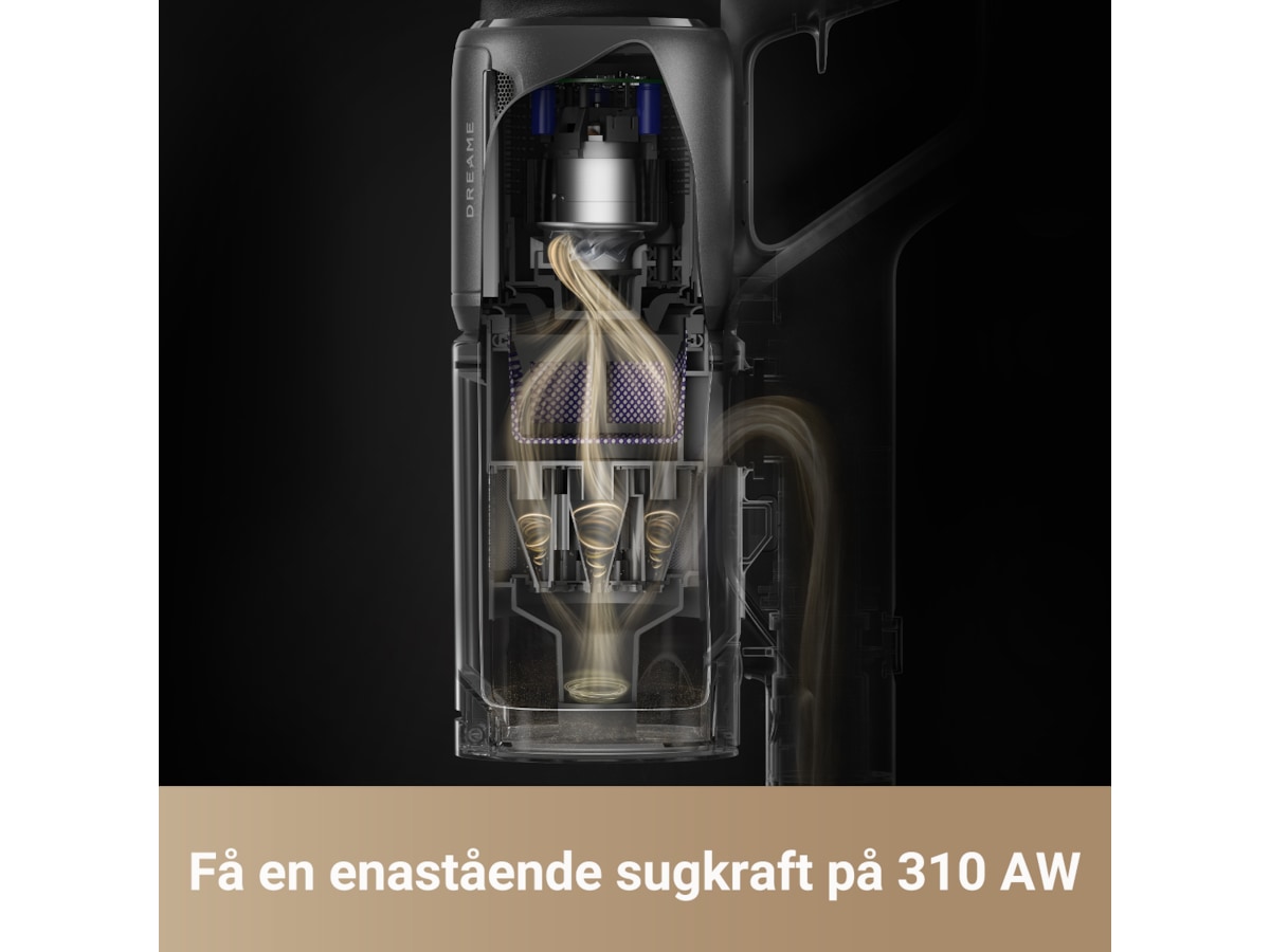Dreame Z30 trådløs støvsuger (sort) Trådløse støvsugere