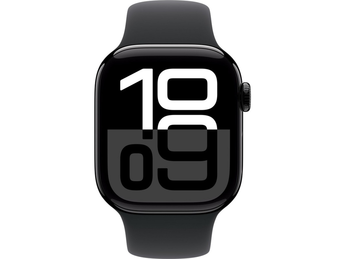 Apple Watch Series 10 GPS + LTE 42mm Aluminium (gagatsvart) Smartklokker