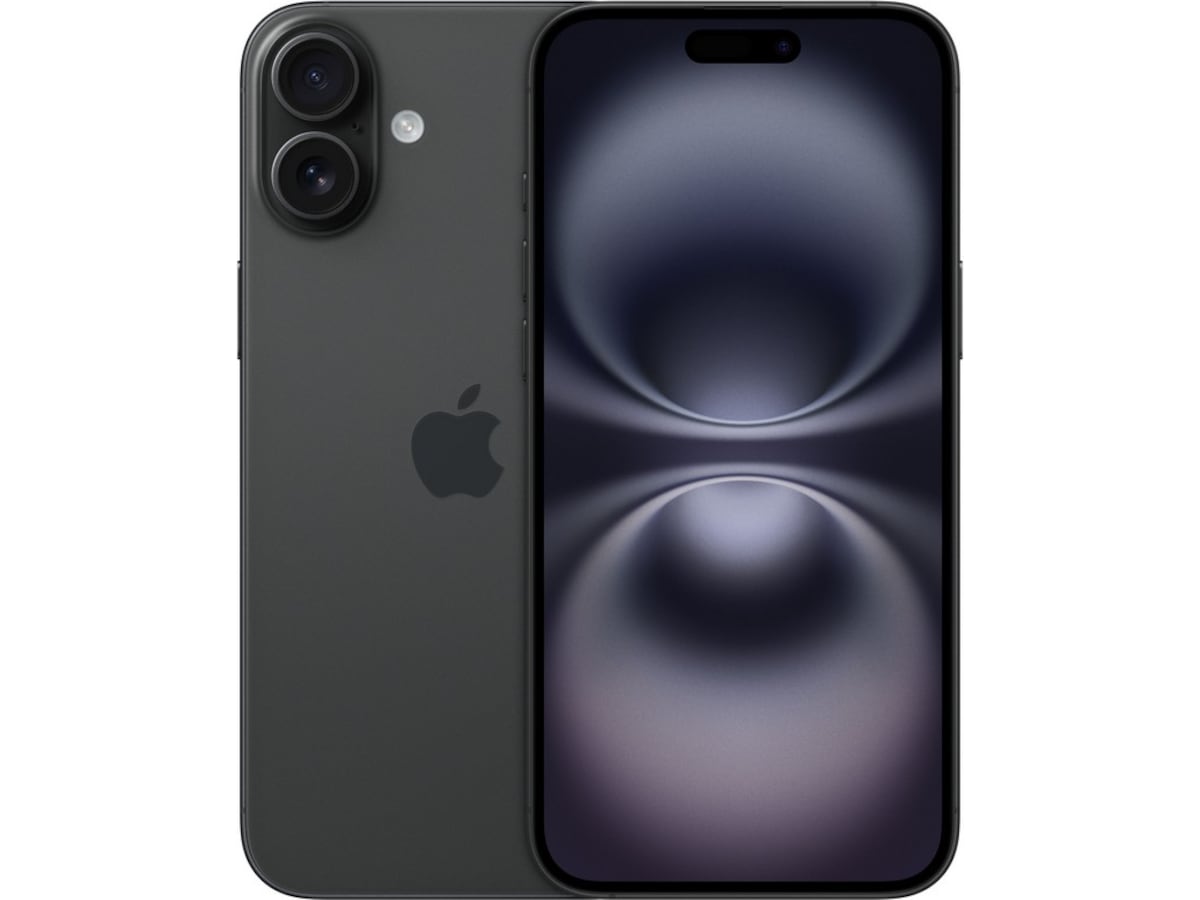 iPhone 16 Plus 256GB (sort) Mobiltelefoner