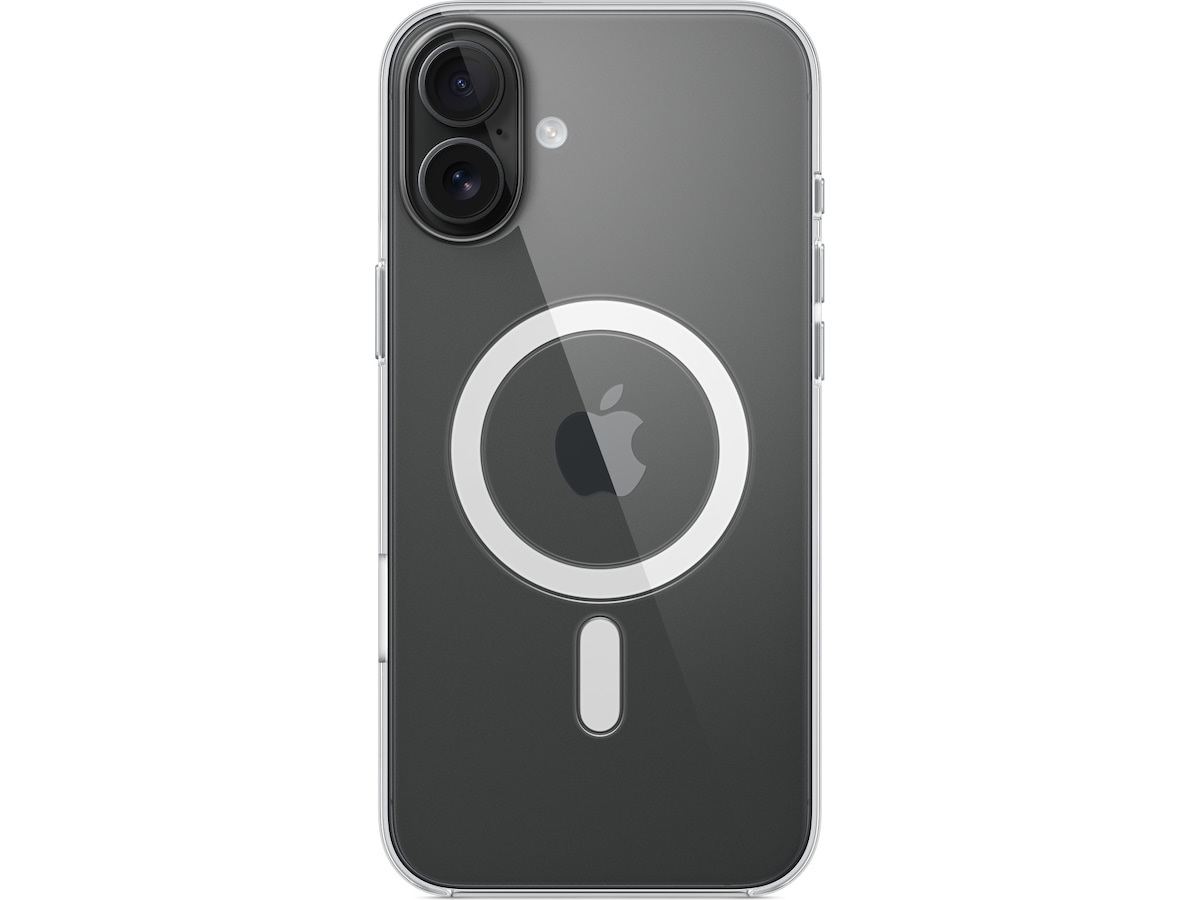 Apple iPhone 16 Plus Klart Deksel (gjennomsiktig) Deksel til mobiltelefon