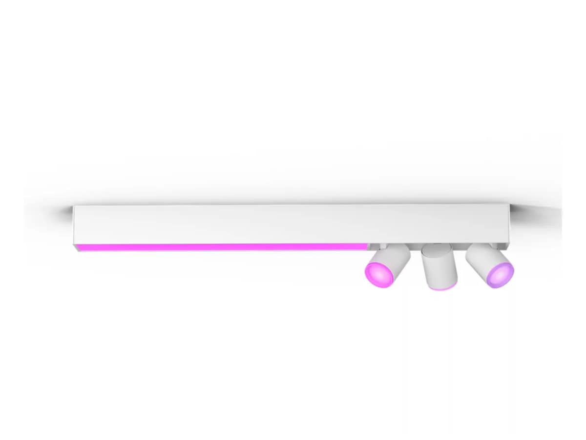 Philips Hue Centris taklampe med 3 spotlys (hvit) Taklampe