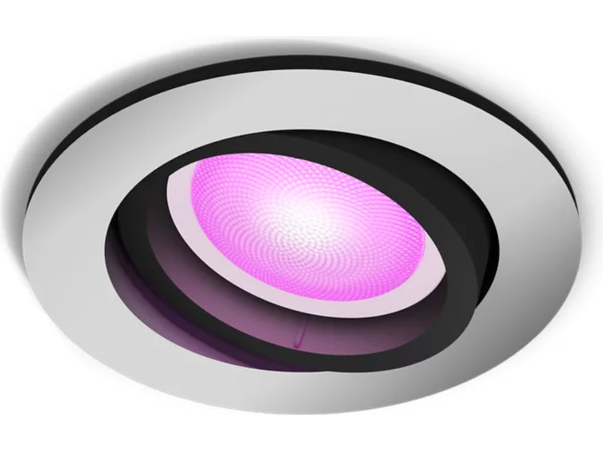 Philips Hue Innfelt Centura-spotlight R (aluminium) Taklampe