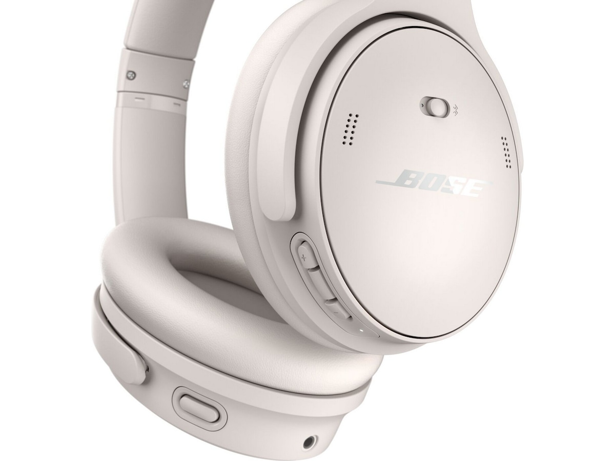 Bose QuietComfort trådløse hodetelefoner, Over-Ear (hvit) + powerbank Hodetelefoner