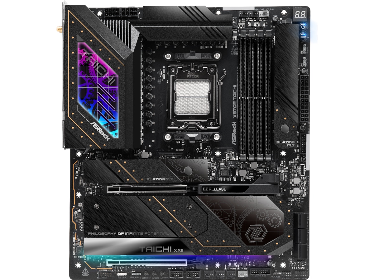 ASRock X870E Taichi Hovedkort | KomplettBedrift.no
