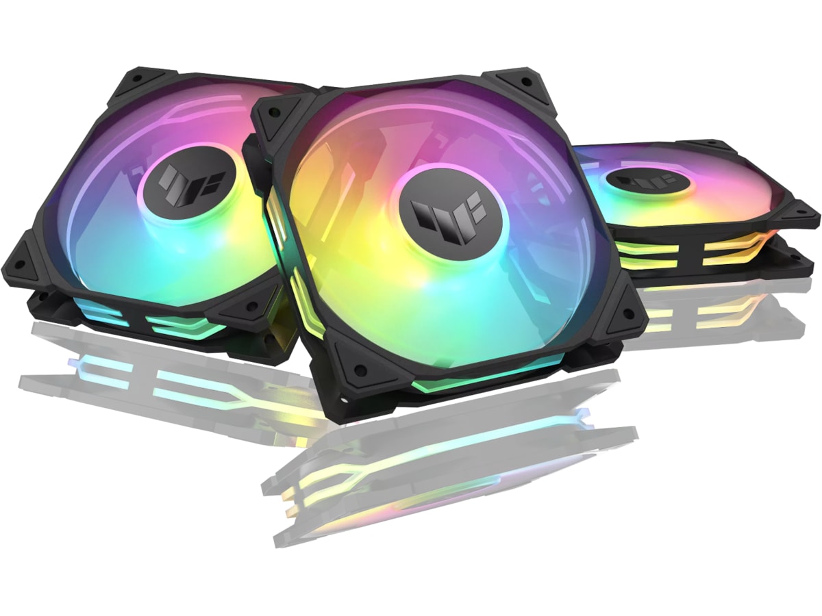 Asus TUF Gaming TR120 ARGB Vifte 3pk (sort) Vifter