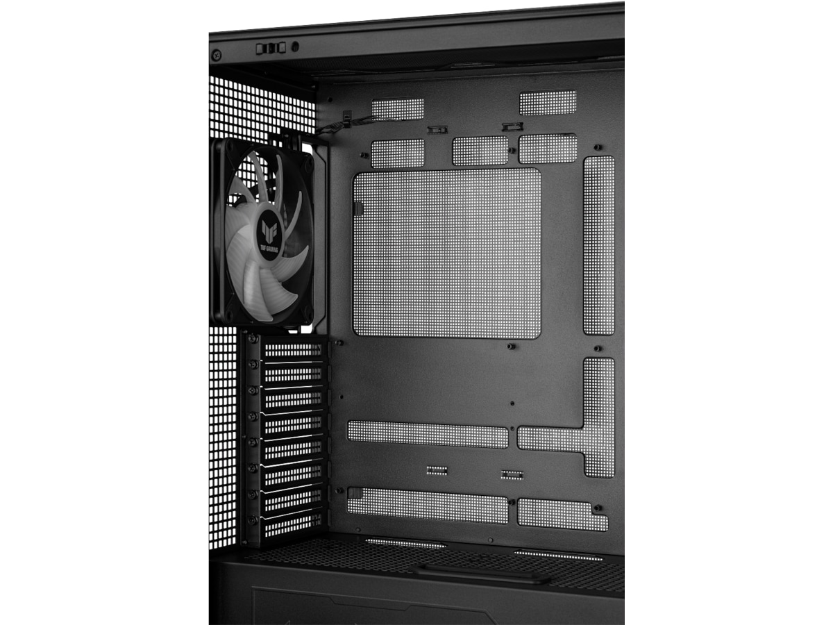Asus TUF GAMING GT302 TG ARGB Mid Tower (sort) Midi tower