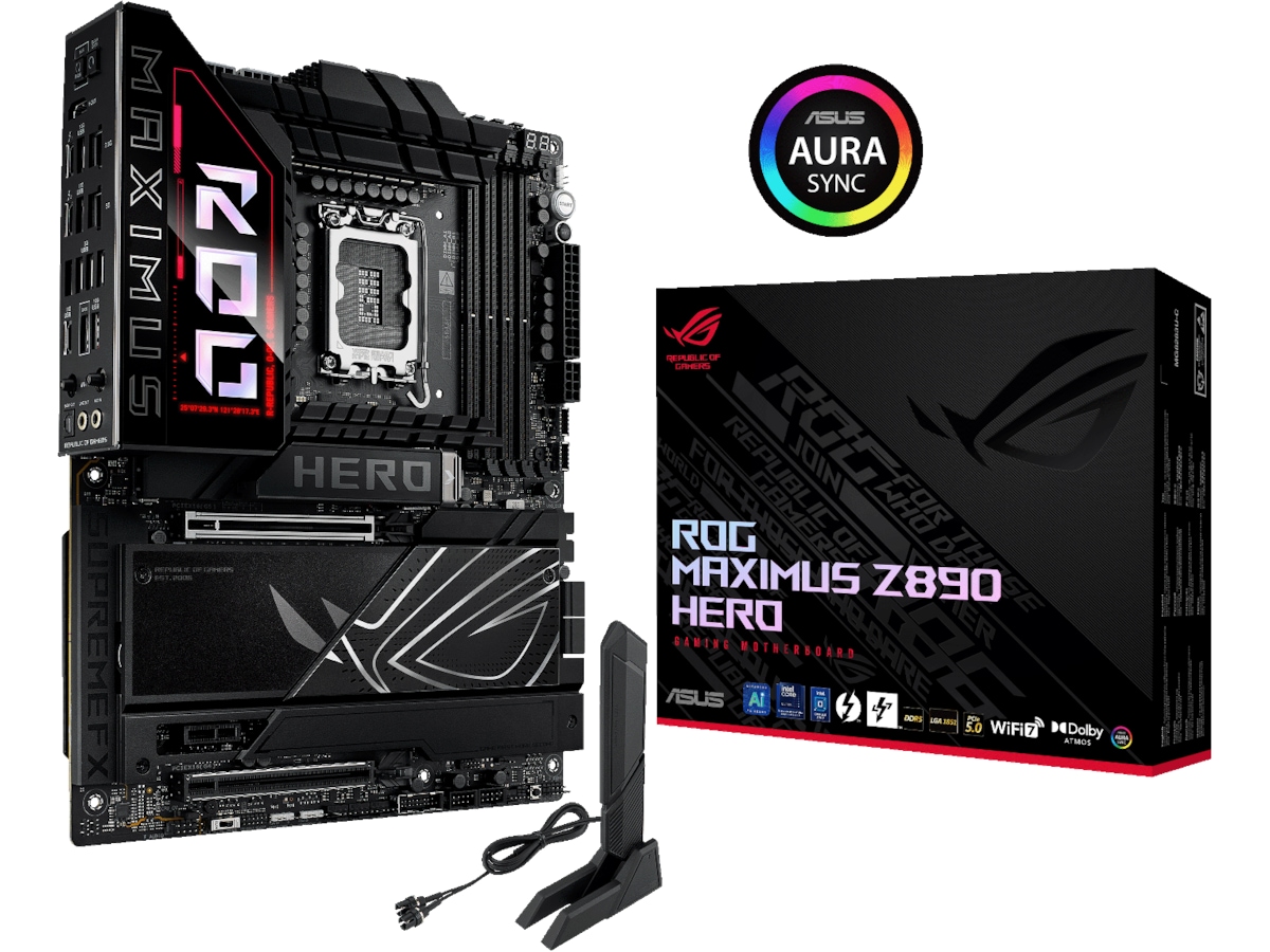 Asus ROG Maximus Z890 HERO Hovedkort Intel Socket
