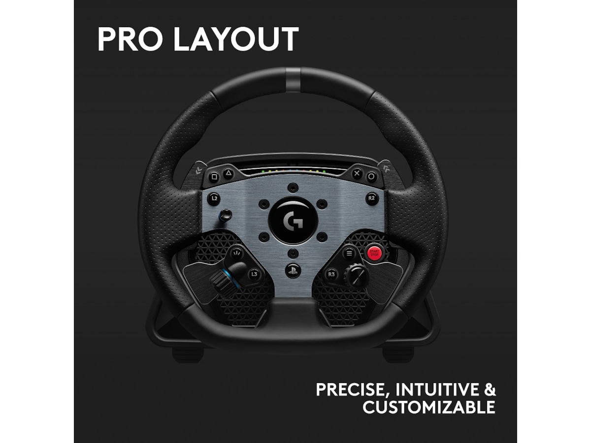 Logitech G PRO Racing Wheel PS/PC Ratt & pedaler
